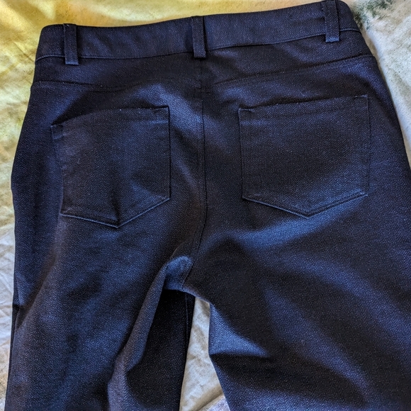 Karl Lagerfeld Paris Navy Blue Stretch Mid Rise Skinny - Picture 3 of 6